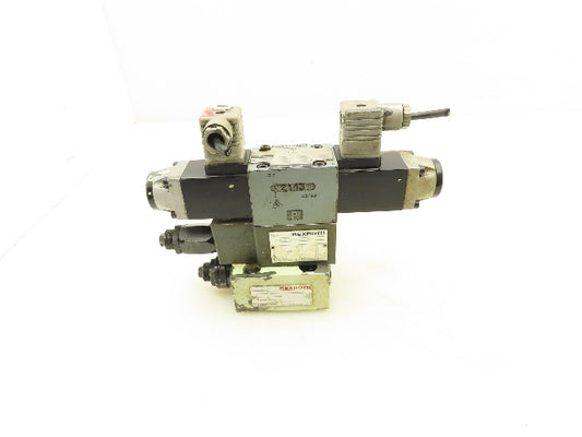 Rexroth LFA 16 DBW2-60/200/12 Cartridge Cover Directional Valve Stack 4WE6H51