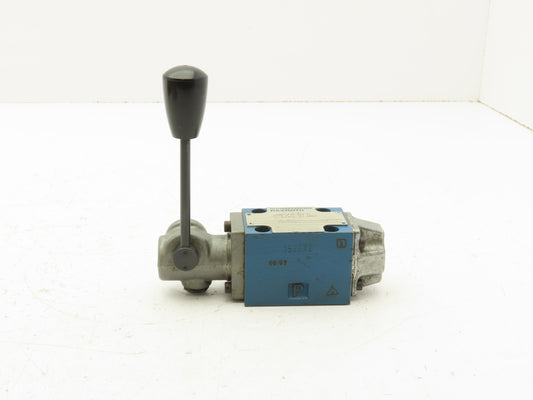 Rexroth 4WMM6J53/B08V Manual Hydraulic Directional Spool Valve 3-Position