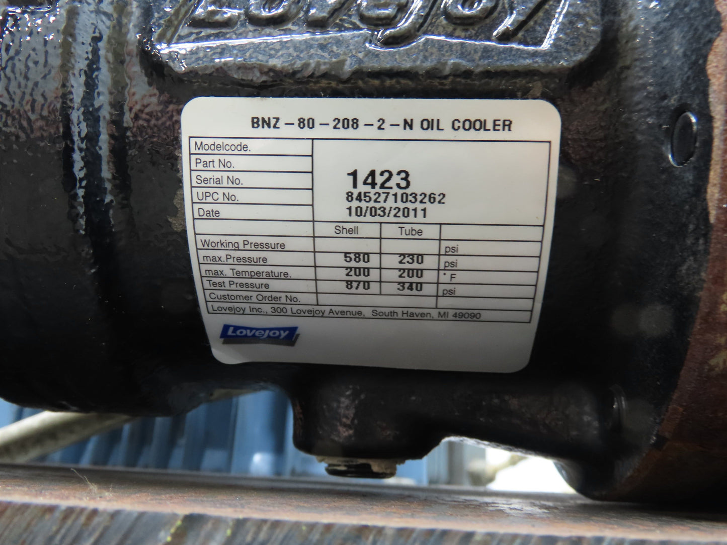 Vickers PVQ20B2RSE1S21CM712 Hydraulic Power Unit 65 Gallon 10GPM 3GPM 230/460V