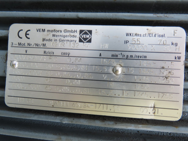 Vickers PVQ20B2RSE1S21CM712 Hydraulic Power Unit 65 Gallon 10GPM 3GPM 230/460V