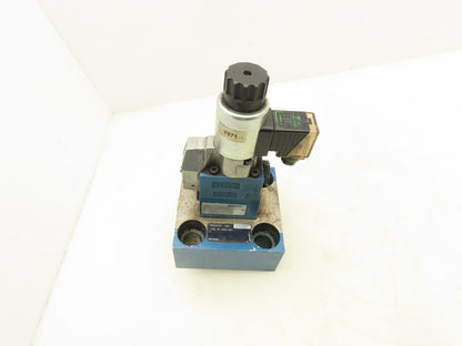 Rexroth LFA 40 WEA-63 Cartridge Cover Solenoid Seat Valve M-3 SEW 6 U33/420 M