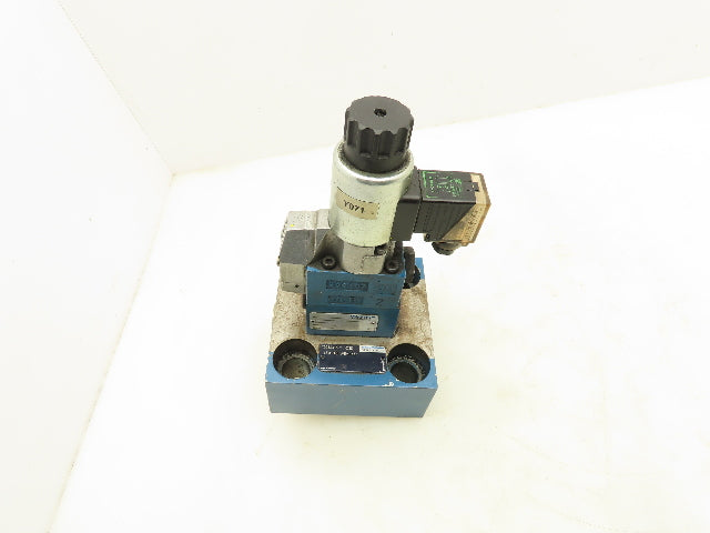 Rexroth LFA 40 WEA-63 Cartridge Cover Solenoid Seat Valve M-3 SEW 6 U33/420 M
