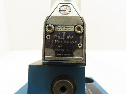 Rexroth LFA 40 WEA-63 Cartridge Cover Solenoid Seat Valve M-3 SEW 6 U33/420 M
