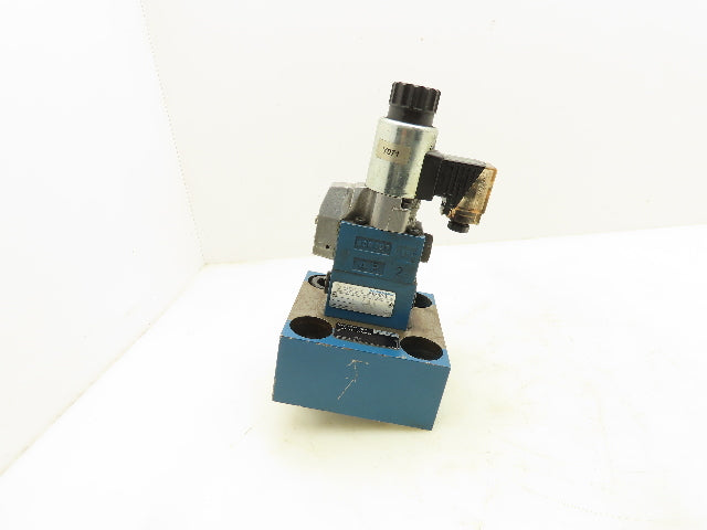 Rexroth LFA 40 WEA-63 Cartridge Cover Solenoid Seat Valve M-3 SEW 6 U33/420 M