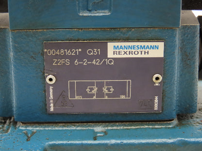 Rexroth 4WEH22 J74/ 4WE6 J53/AG24NK4/B08 Directional Control Solenoid Valve 24V