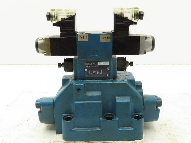 Rexroth 4WEH22 J74/ 4WE6 J53/AG24NK4/B08 Directional Control Solenoid Valve 24V