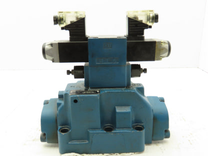 Rexroth 4WEH22 J74/ 4WE6 J53/AG24NK4/B08 Directional Control Solenoid Valve 24V