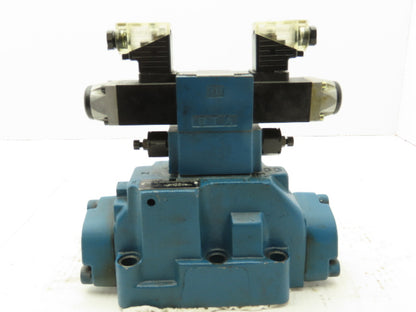 Rexroth 4WEH22 J74/ 4WE6 J53/AG24NK4/B08 Directional Control Solenoid Valve 24V