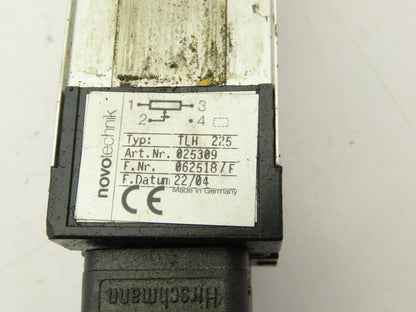 Novotechnik TLH 225 Linear Potentiometer Transducer Position Sensor 225mm Stroke