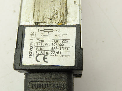 Novotechnik TLH 225 Linear Potentiometer Transducer Position Sensor 225mm Stroke