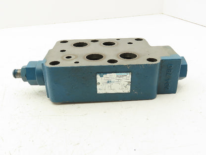 Rexroth Z2FS-22-31/S Hydraulic Throttle Check Valve Sandwich Plate
