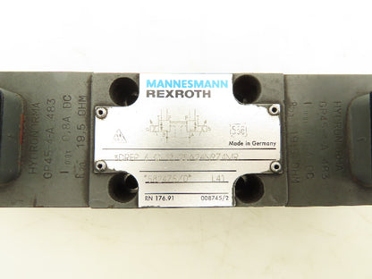 Rexroth 3DREP 6 C-12/25A24N9Z4MR Proportional Reducing Solenoid Valve 24vdc
