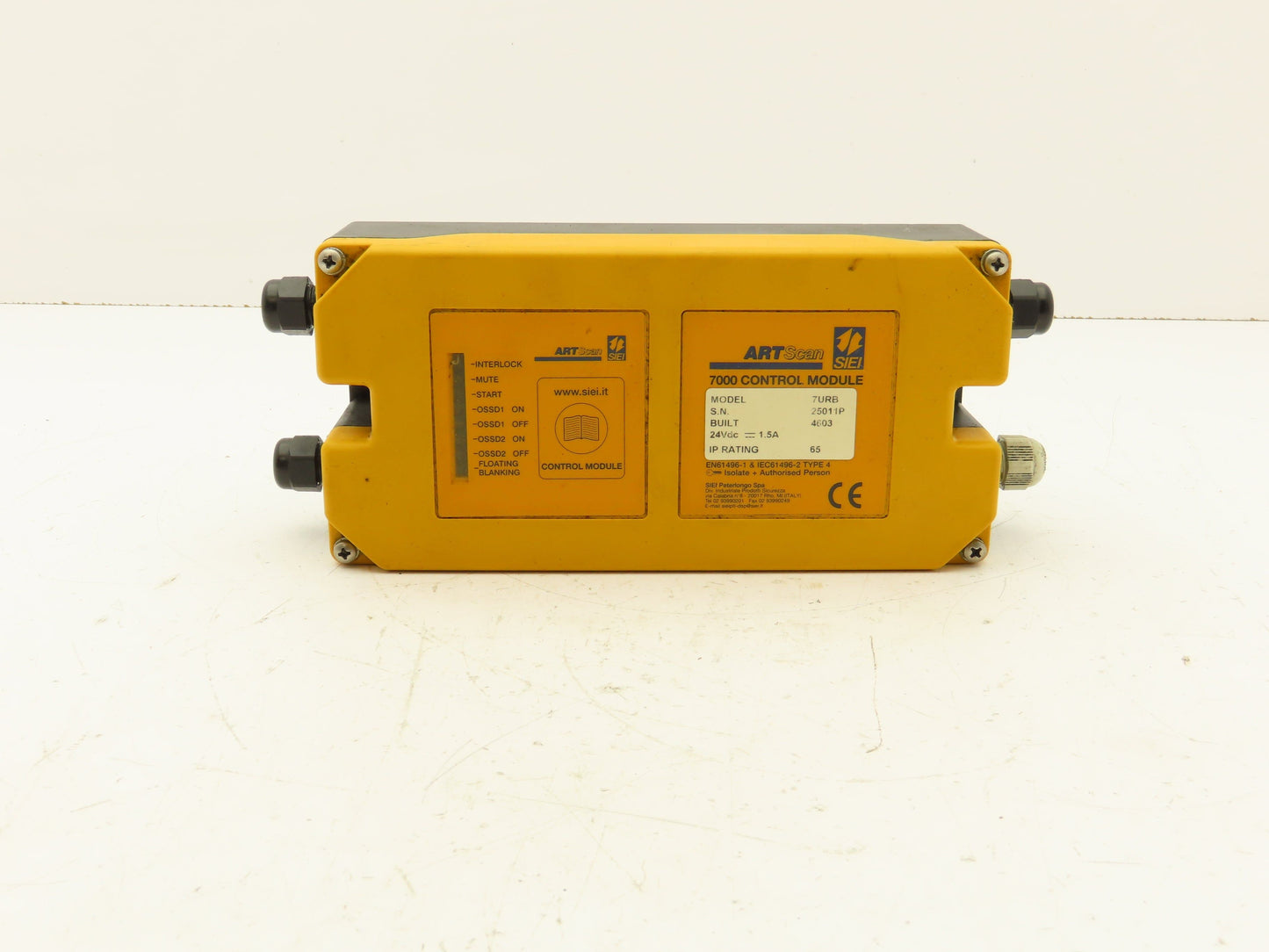 SIEI ARTScan 7URB PLC 7000 Control Module 24VDC 1.5A