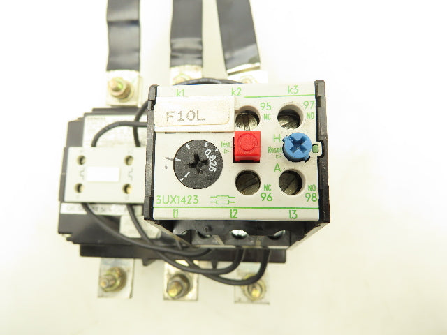 Siemens 3UA6600-3D Motor Starter Thermal Overload 200-320A 3 Pole 3Ph 600V