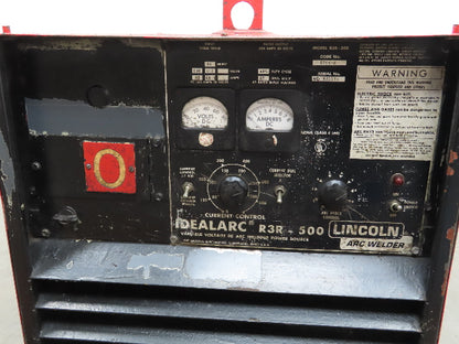 Lincoln 8794-M IDEALARC R3R 500 Amp DC Arc Stick Welder Power Source 3 PH Tested