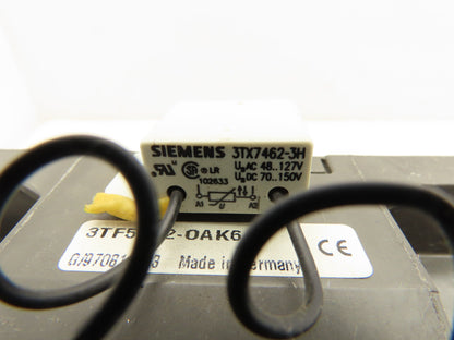 Siemens 3TF5322-0AK6-Z IEC Motor Starter Contactor 210A 150Hp 600V 3Ph 120V Coil