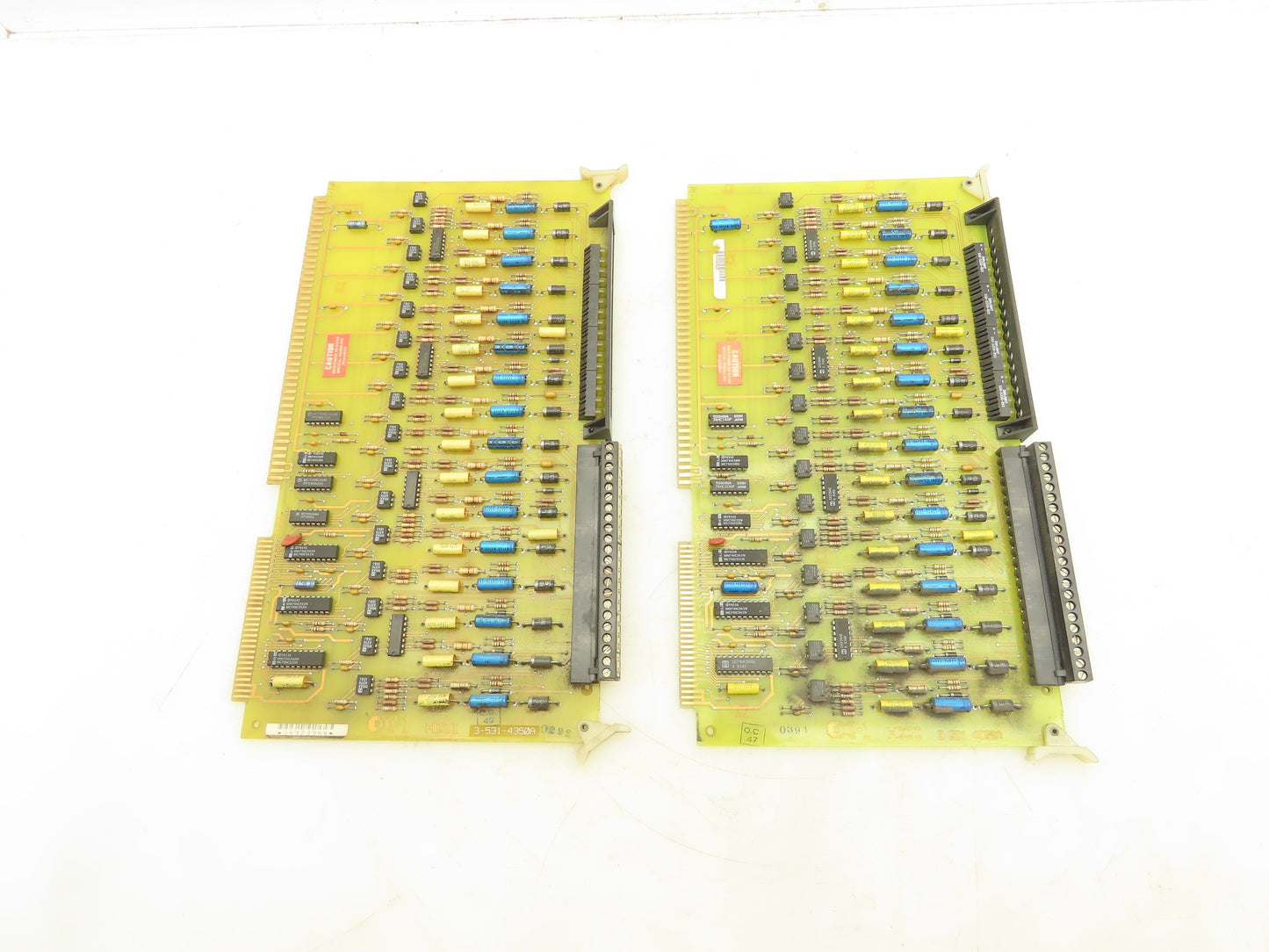 Cincinnati Milacron 3-531-4350A HDCI PLC Slot Card Circuit Board Module Lot of 2