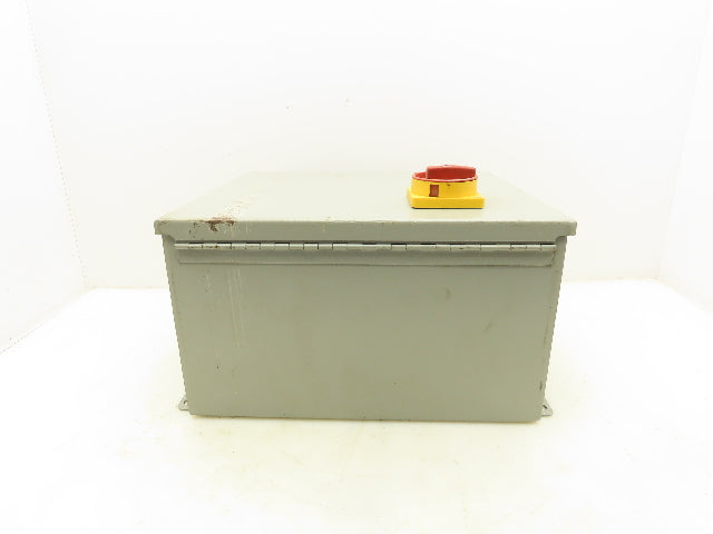 Wiegmann B141208CH Electrical Enclosure 14x12x8" Wall Mount Control Panel Extras