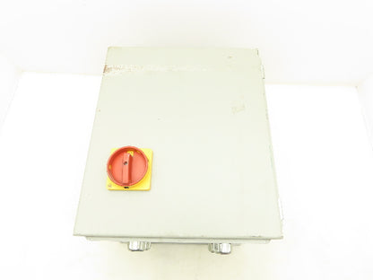 Wiegmann B141208CH Electrical Enclosure 14x12x8" Wall Mount Control Panel Extras