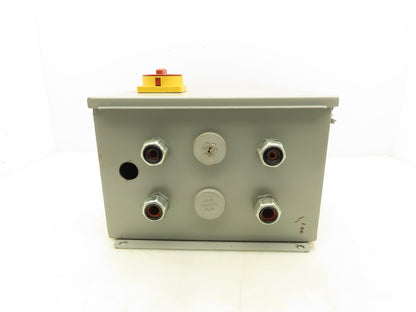 Wiegmann B141208CH Electrical Enclosure 14x12x8" Wall Mount Control Panel Extras