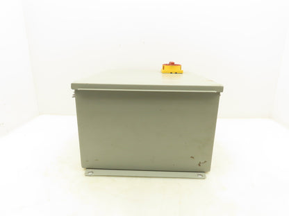 Wiegmann B141208CH Electrical Enclosure 14x12x8" Wall Mount Control Panel Extras