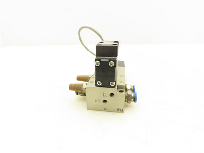 SMC VFS2100-5FZ-02T Solenoid Valve 5/2 Spool 24VDC Base Unit 3/8" NPT Ports
