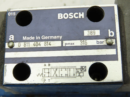 Bosch Rexroth R978715405 Proportional Directional Servo Valve 0811404614 4WRLE16