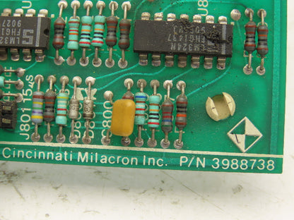 Cincinnati Milacron ES-43-A8-0610-A-2 3988738 PLC Circuit Board Module