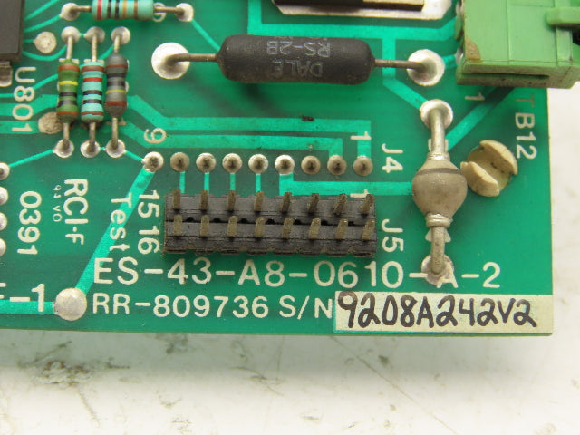 Cincinnati Milacron ES-43-A8-0610-A-2 3988738 PLC Circuit Board Module