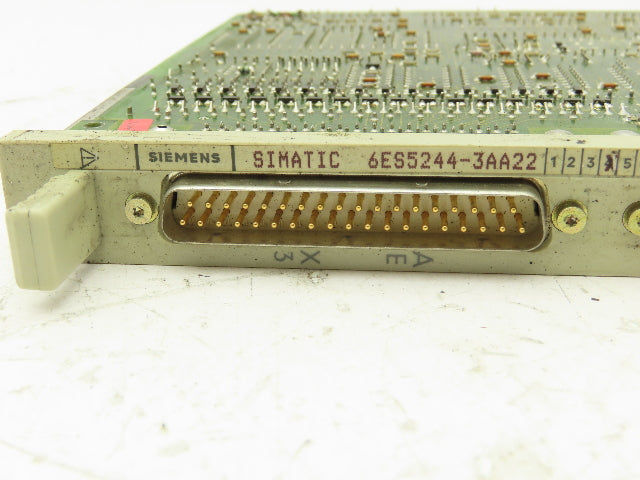 Siemens 6ES5 244-3AA22 PLC Temperature Control Circuit Board