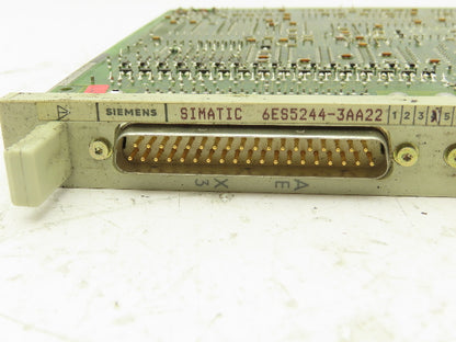 Siemens 6ES5 244-3AA22 PLC Temperature Control Circuit Board