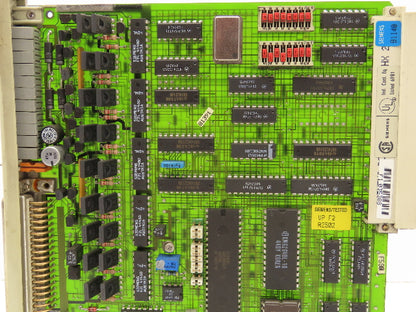 Siemens 6ES5 244-3AA22 PLC Temperature Control Circuit Board