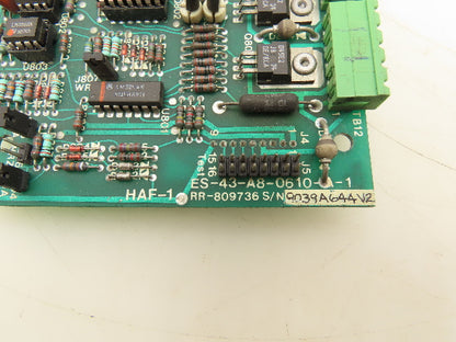 Cincinnati Milacron 3988738 Solenoid Driver Card W/ Feedback HAF-1