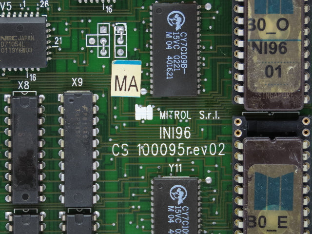 Mitrol srl INI96-CS-100095 PLC Slot Card Circuit Board Module