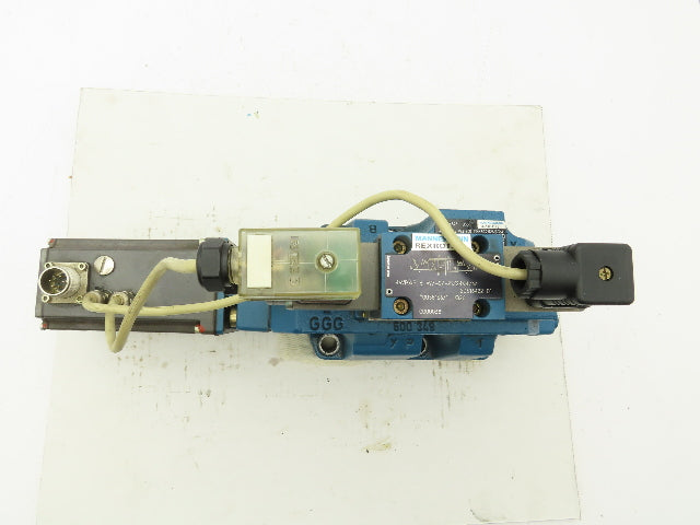 Rexroth 4WRKE 25 W3-500-21H/6A24K9/D3M Proportional Directional Servo Valve 24V