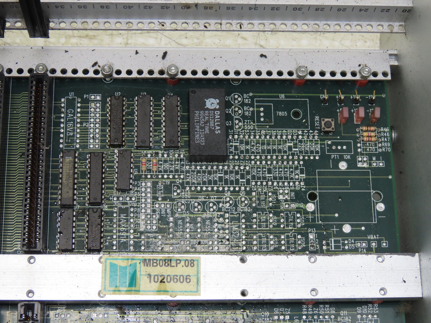 Mitrol srl MB8PC-CS-96074/A PLC Chassis Slot Rack w/Motherboard