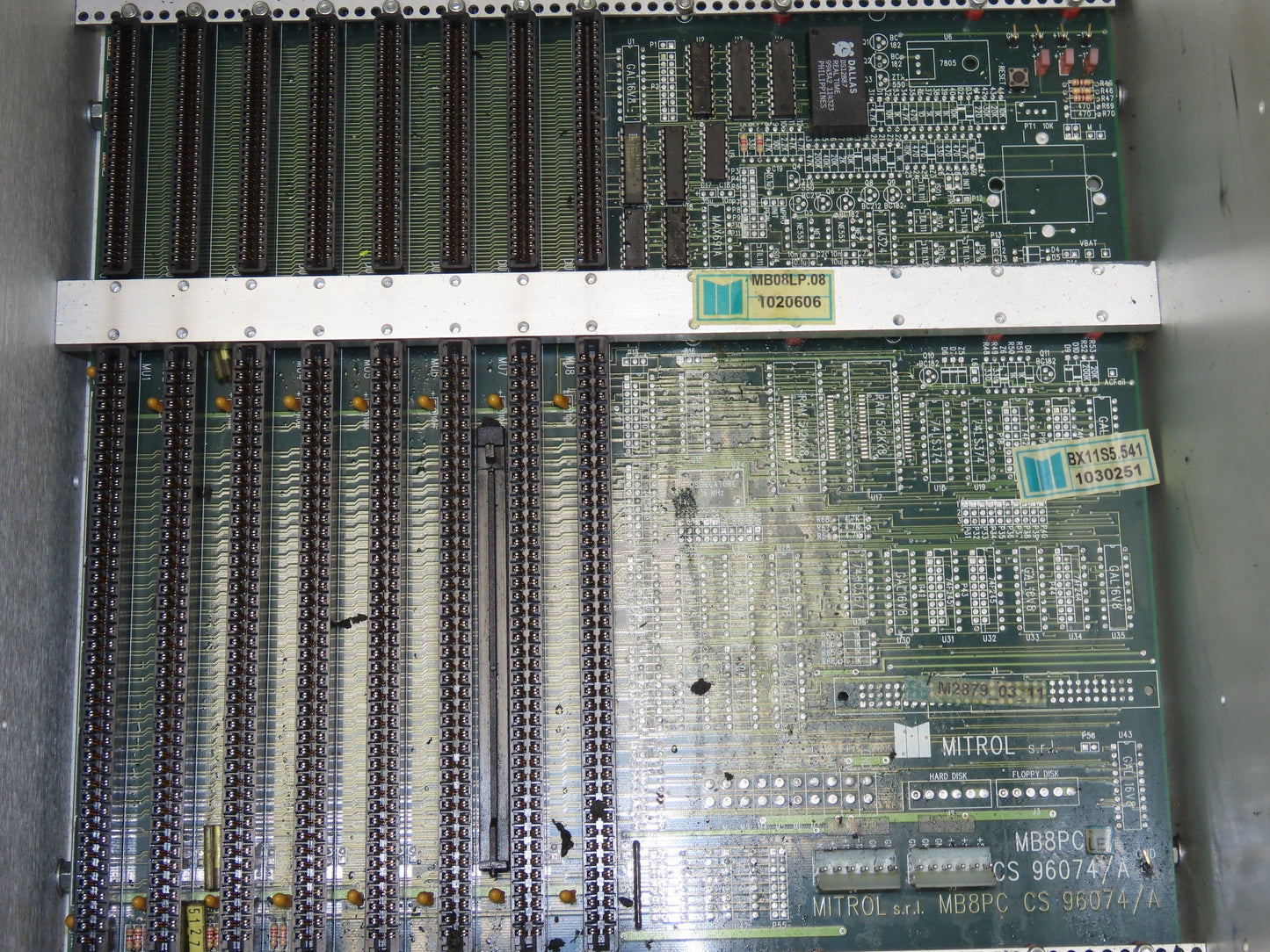 Mitrol srl MB8PC-CS-96074/A PLC Chassis Slot Rack w/Motherboard