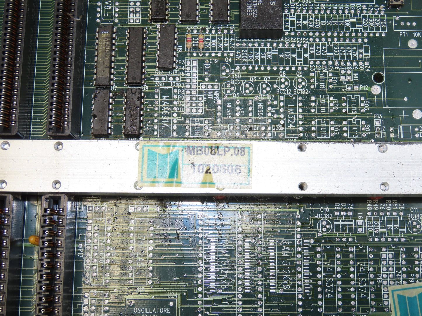 Mitrol srl MB8PC-CS-96074/A PLC Chassis Slot Rack w/Motherboard