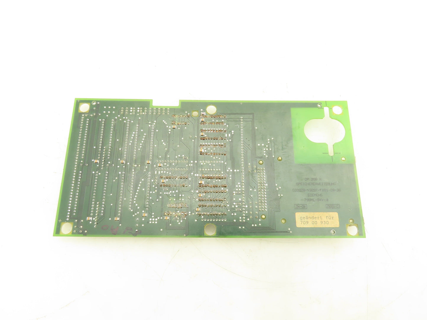Siemens G33928-V3297-F004-C9-36 OP398 Injection Molding Machine Control Board