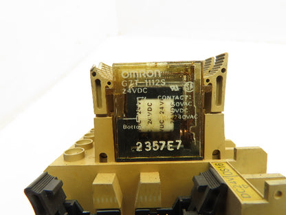Omron G7T 1112S Relay 250VAC 10A 1/2 HP With Base Modules Lot Of 46