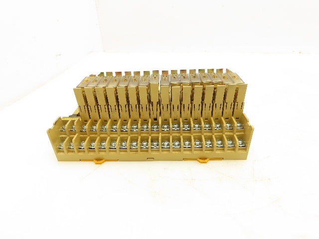 Omron G7T 1112S Relay 250VAC 10A 1/2 HP With Base Modules Lot Of 46