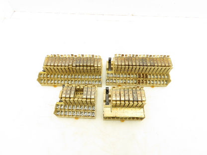 Omron G7T 1112S Relay 250VAC 10A 1/2 HP With Base Modules Lot Of 46