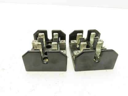 Bussmann T60060-2CR Fuse Block Holder 600V 60A 2 Pole Lot of 2
