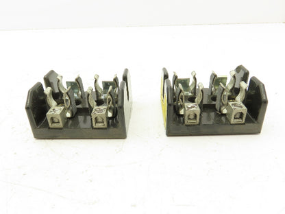 Bussmann T60060-2CR Fuse Block Holder 600V 60A 2 Pole Lot of 2