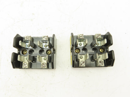 Bussmann T60060-2CR Fuse Block Holder 600V 60A 2 Pole Lot of 2