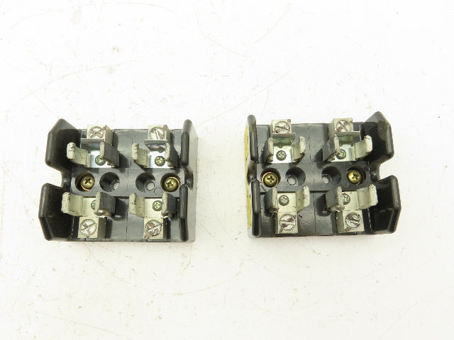 Bussmann T60060-2CR Fuse Block Holder 600V 60A 2 Pole Lot of 2