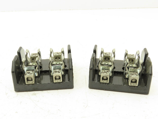 Bussmann T60060-2CR Fuse Block Holder 600V 60A 2 Pole Lot of 2