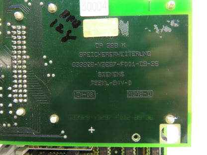 Siemens G33928-V3298-F004-C0-36 Injection Molding Machine Control Circuit Board