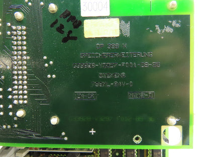 Siemens G33928-V3298-F004-C0-36 Injection Molding Machine Control Circuit Board