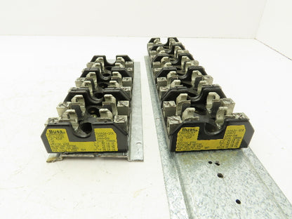 Bussmann T60030-2CR Fuse Block Holder 600V 30A 2 Pole Lot of 8